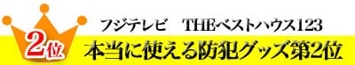 ベストハウス123　本当に使える防犯グッズ第2位