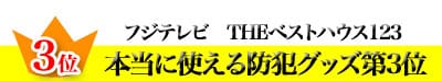 ベストハウス123　本当に使える防犯グッズ第3位