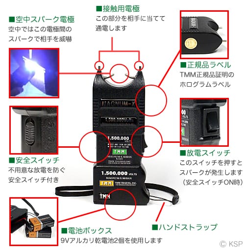 スタンガン　マグナム−Ｘセダン　S-315
