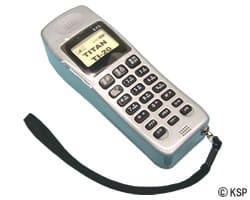 防犯ブザー内蔵　ストレート携帯電話タイプスタンガン